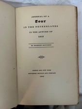 First edition , #155 of 500. Rare find.  - Jouranl of a Tour of the Netherlands picture