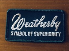 Weatherby Vintage Gun Rifle Patch picture