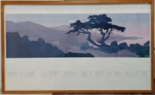 DEFECTIVE Vintage 1980 Jerry Schurr Point Lobos Poster Summa Gallery Bro G3D picture