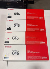 Canon 046 Toner Set BK C M Y Genuine (4 Pack) picture