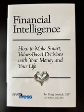 Financial Intelligence By Doug Lennick CFP 2010 Signed Copy  picture