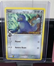 Seel Delta Species Stamped Holo EX Dragon Frontiers Pokemon TCG Damaged picture