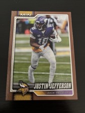 2026 Topps Flagship Justin Jefferson Gold #2018/2026 picture