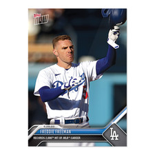 FREDDIE FREEMAN 2023 TOPPS NOW #498 LOS ANGELES DODGERS 🔥 picture