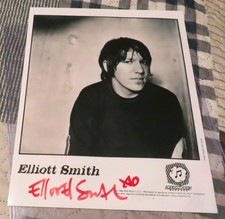 Elliott Smith Signed Autographed Promo Photo RARE Grad Authenticicated picture