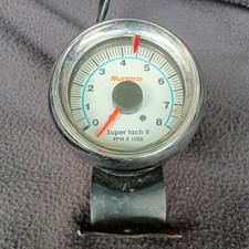 Sunpro Super tach 2 RPM X 1000 White Face picture