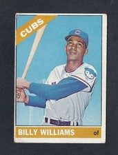 1966 TOPPS #580 BILLY WILLIAMS - CHICGO CUBS - TOUGH HIGH NUMBER picture