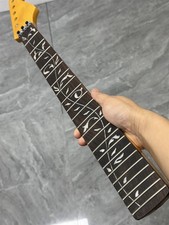 Yellow Tree of Life inlay 22Frets Maple Electric guitar Neck Part Floyd nut picture
