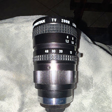 Cosmicar/PENTAX 12-48mm f/1.2 C-Mount Manual Zoom CCTV TV Lens 22mm picture