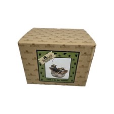 RARE Bearfoots Jeff Fleming Big Sky Carvers Figurine Catch Of The Day Figure NEW picture