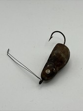 VINTAGE  MOUSE FLY ROD LURE-BEAD EYES Unbranded picture