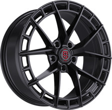TIS Motorsports Wheels 505B 17x7.5 +35 Gloss Black 5X120 (QTY 1) A279714 picture