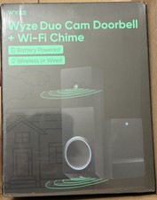 Wyze Wireless Duo Cam Doorbell, Battery, 2 Cameras, 2-Way Audio, Night Vision picture