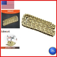 labwork 520 Gold O-Ring Chain 120 Links for Honda Suzuki Kawasaki picture