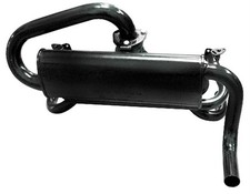 Empi 1-1/2 Inch Black Baja Exhaust with Quiet Muffler - 3369 picture