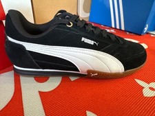 Size 7.5 - Puma Bella Donna SD sneakers in black and white, featuring a contrast picture