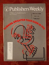 PUBLISHERs WEEKLY Book Trade Magazine November 24 1975 Will Ariel Durant picture