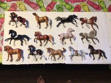 Breyer Reeves Plastic Horses Lot Of 11 Small Horses, maybe Some Vintage . picture
