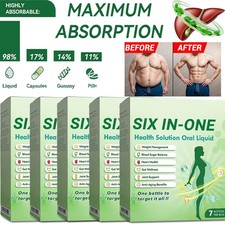 Six-in-One Health Solution Oral Liquid,one Bottle to Target It All HOT picture