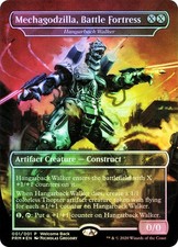 MTG FOIL Hangarback Walker(Welcome Back) (Mechagodzilla, Battle Fortress) picture