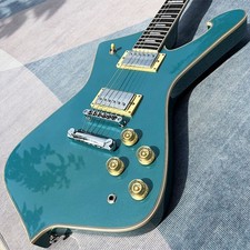 Factory‑direct Lake‑Blue Special‑Shaped Electric Guitar,  picture