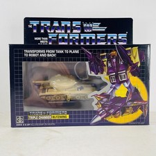 Transformers G1 Ttiple Changer Blitzwing Action Figure Transforming Toy Re-Issue picture
