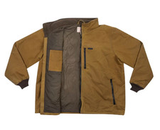 Filson Tin Cloth Primaloft Jacket Dark Tan Waxed Canvas M Men's Work Coat picture