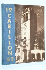 1952 John Carroll University Yearbook Annual University Heights Ohio OH Carillon picture