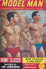 Vintage magazine - MODEL MAN - Spring 1961 - Gay interest picture