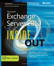 Microsoft Exchange Server 2010 Inside Out By Tony Redmond picture