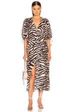 Zimmerman Juniper Shirred Maxi Dress Size L picture