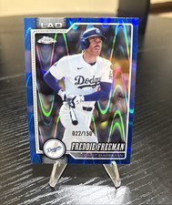 Topps 2026 Topps Chrome Freddie Freeman Dodgers #159 Serial Numbered 022/150 picture