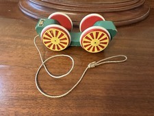 Vintage Wooden Toy— Brio Egg Cart- No Egg - Just Cart  picture