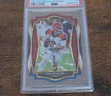 2020 Panini Select - Premier Level Joe Burrow #146 Tri-Color Prizm /199 (RC) picture