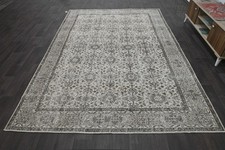 Oushak 7x10,Turkish Rug,vintage,anatolian,BEIGE,kilim,Bohemian,handmade,wool picture