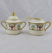 Lenox Tosca Grand Tier Collection Sugar Bowl & Creamer Pitcher Excellent picture