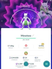 Shiny Mewtwo Level50 MAX triple Legacy Moves 🌟 🤩 💫 Pokémon GO picture