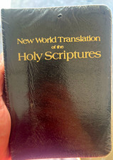 Likely 1980s Sealed New World Translation Holy Scriptures Watchtower Bible JW picture