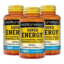MASON NATURAL Super Energy, Made with Guarana, Panax Ginseng & Kola Nut for Opti picture