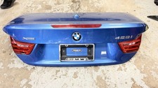 2014-2020 BMW F33 F83 Convertible Trunk Lid Complete w/Lights OEM Blue picture