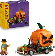 LEGO 40822 Jack-O'-Lantern Pickup Truck Halloween Set 177 Pieces 8+ picture