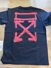 Off-White Chinese New Year S/S Slim Black Red Tee Men’s L New Msrp $610.00 COA picture