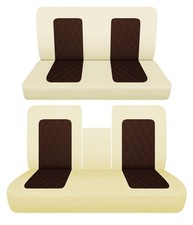 Fits 1961 to 1968 Lincoln Continental 4 Door Front and Rear bench seat covers picture