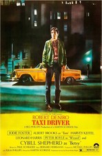 1976 Taxi Driver Movie Poster 11X17 Robert Deniro Travis Bickle Jodie Foster🚕🍿 picture