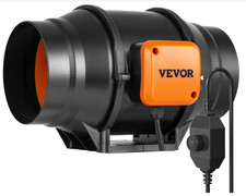 VEVOR 6 Inch Inline Duct Fan HVAC Exhaust Blower Kit AC Variable Speed Control picture