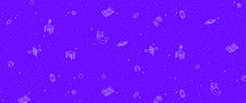Omori Pixel Art Ultrawide Universe Sky Stars Play Anime Playmat Desk Mat 24x14in picture