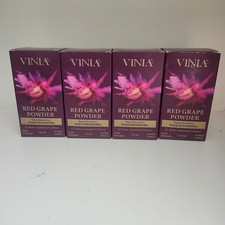 4 Bottles VINIA Red Grape Powder Capsules - 240 Capsules picture