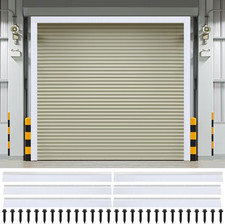 10 X 10 Ft Garage Door Brush Seal Kit, White picture