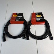 Hosa HMIC-015 Pro Microphone Cable - 15 foot 2 Pack Brand New picture