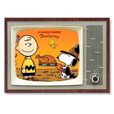 A CHARLIE BROWN THANKSGIVING Retro Classic TV 3.5 